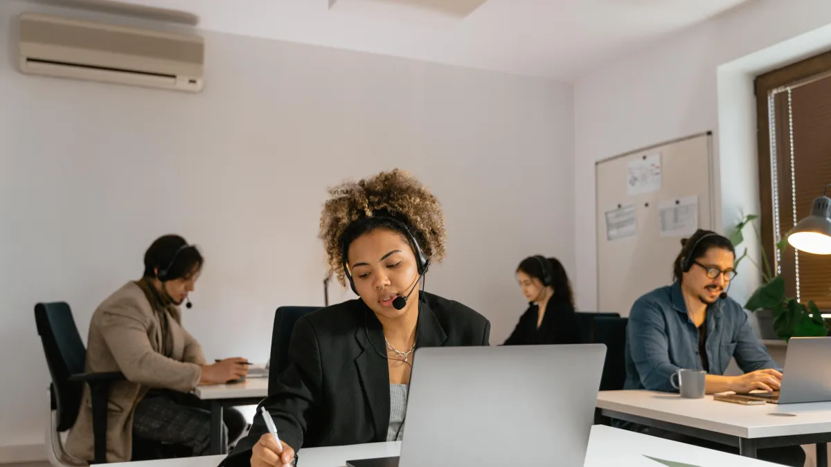 Telephone appointment making image