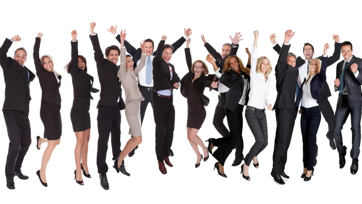 Train retain happy staff